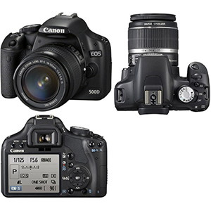 17. Фотоаппарат цифровой зеркальный Canon 500D